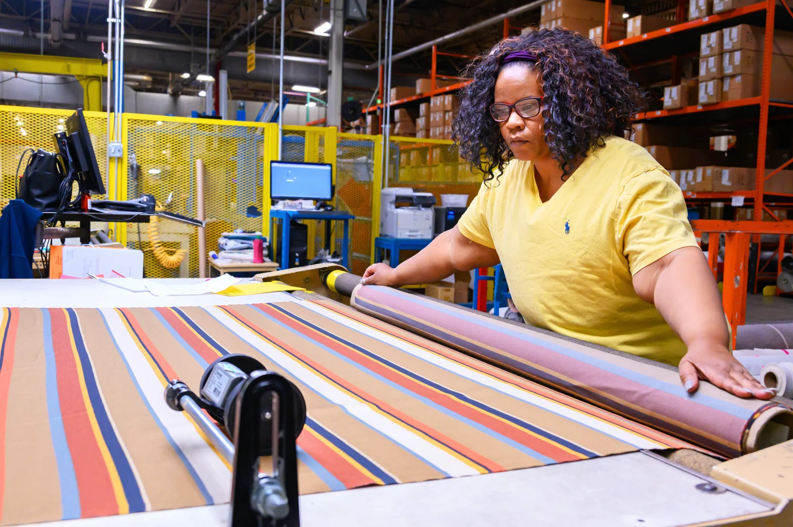 Manufacturing at Valdese Weavers